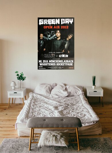 Green Day - Uno , Mnchengladbach 2012 - Konzertplakat