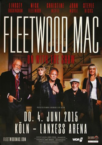 Fleetwood Mac - The Show, Kln 2015 - Konzertplakat
