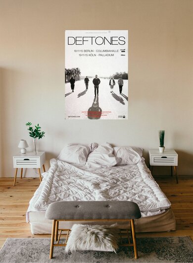Deftones - Swerve City, Berlin & Kln 2015 - Konzertplakat