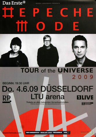 Depeche Mode, Tour Of The Universe, DS, 2009 -...