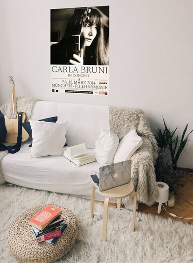 Carla Bruni - French Songs , Mnchen 2014 - Konzertplakat