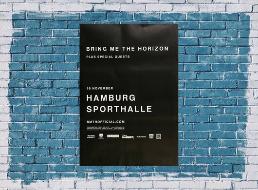 Bring Me The Horizon - Thats The Spirit , Hamburg 2016 - Konzertplakat