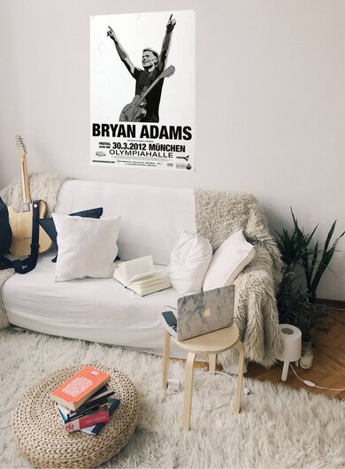 Bryan Adams - Concert In , Mnchen 2012 - Konzertplakat