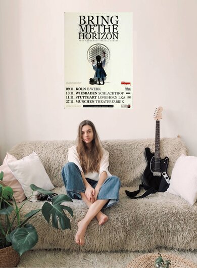Bring Me The Horizon - Emire , Mnchen 2013 - Konzertplakat