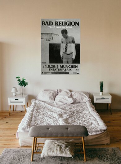 Bad Religion - True North , Mnchen 2013 - Konzertplakat