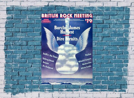 British Rock Meeting - Open Air, Tour 1979 - Konzertplakat