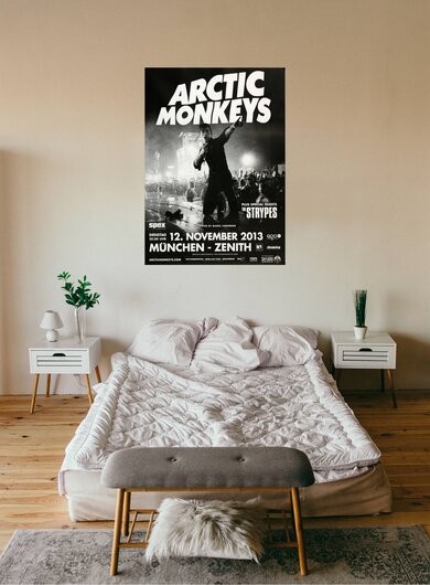 Arctic Monkeys - AM Tour , Mnchen 2013 - Konzertplakat