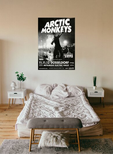 Arctic Monkeys - AM Tour , Dsseldorf 2013 - Konzertplakat