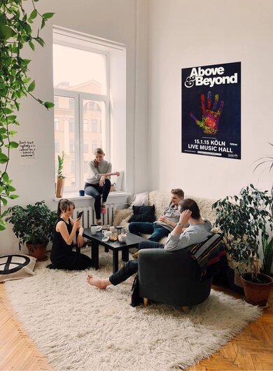 Above & Beyond - We Are All We Need, Kln 2015 - Konzertplakat