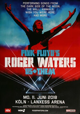 Roger Waters - Performing , Kln 2018 - Konzertplakat