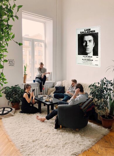 Liam Gallagher - As You Were, Kln & Berlin 2018 - Konzertplakat
