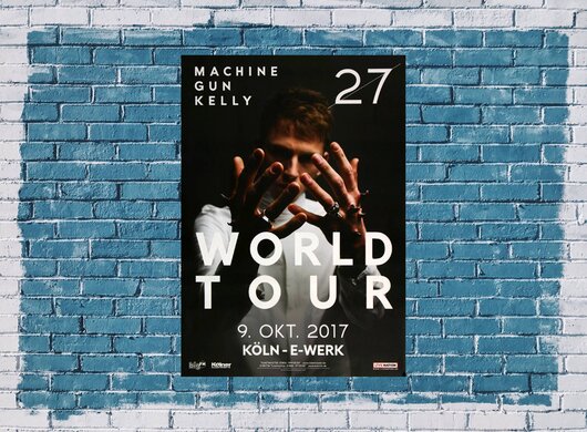 Machine Gun Kelly - Twenty Seven , Kln 2017 - Konzertplakat