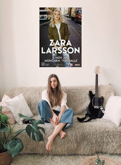 Zara Larsson - So Good , Mnchen 2017 - Konzertplakat