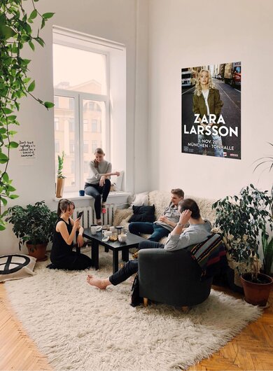 Zara Larsson - So Good , Mnchen 2017 - Konzertplakat
