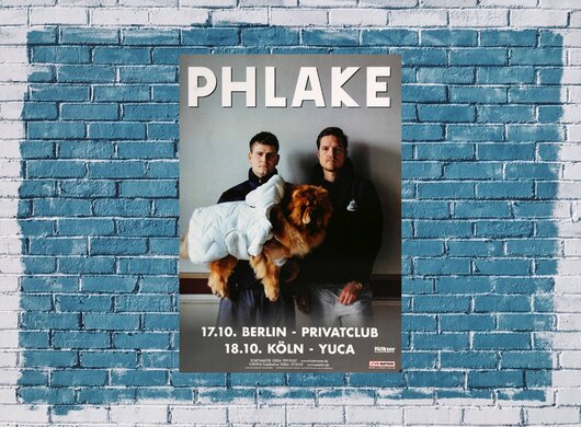 Phlake - Slush Hours, Berlin & Kln 2017 - Konzertplakat