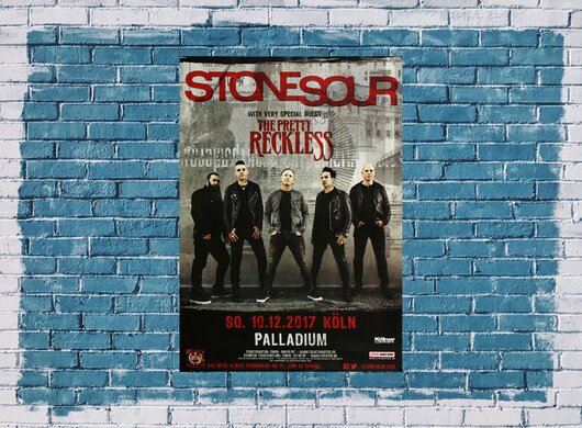 Stone Sour - Hydrograd , Kln 2017 - Konzertplakat