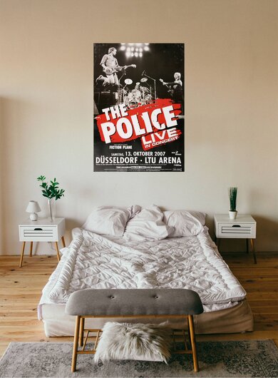 The Police - Certifiable , Düsseldorf 2007 - Konzertplakat