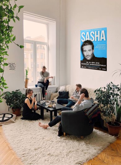 Sasha - 20 Jahre, Frankfurt 2018 - Konzertplakat
