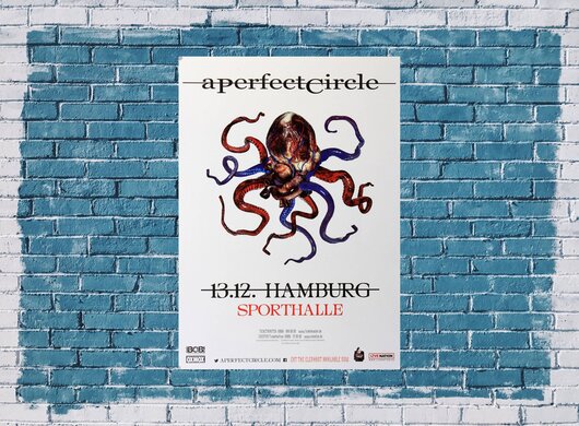 A Perfect Circle - Eat The Elefant, Hamburg 2018 - Konzertplakat