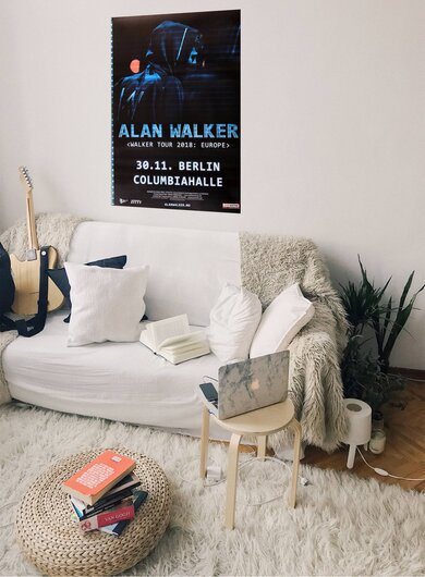 Alan Walker - Walker Tour, Berlin 2018 - Konzertplakat