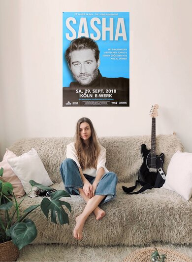 Sasha - 20 Jahre, Köln 2018 - Konzertplakat