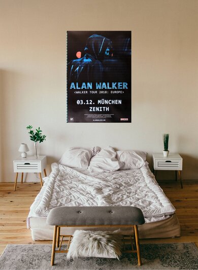 Alan Walker - Walker Tour, München 2018 - Konzertplakat