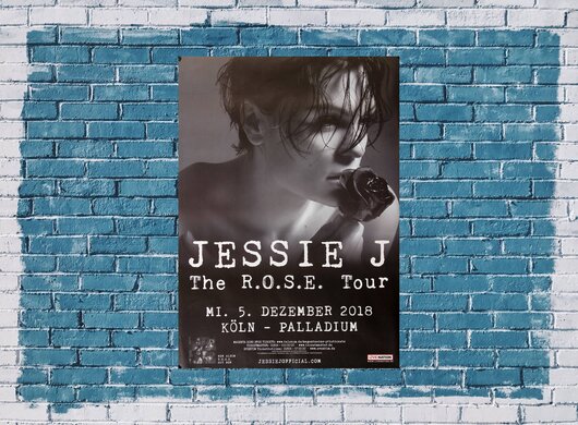 Jessie J - The R.O.S.E., Köln 2018 - Konzertplakat