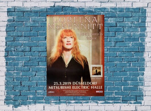 Loreena McKennitt - Lost Soul, Düsseldorf 2019 - Konzertplakat
