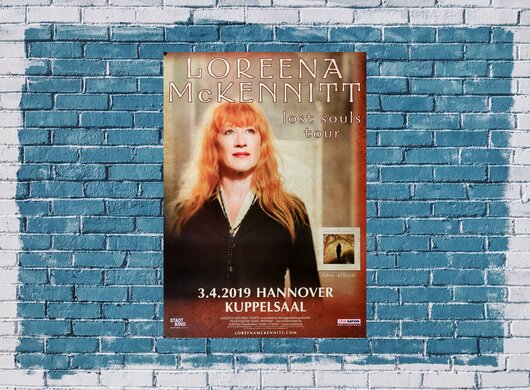 Loreena McKennitt - Lost Soul, Hannover 2019 - Konzertplakat