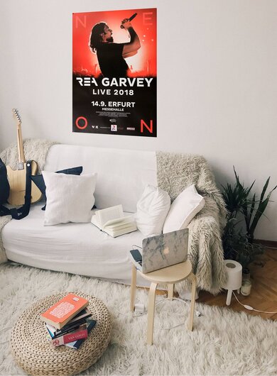 Rea Garvey - Live, Erfurt 2018 - Konzertplakat