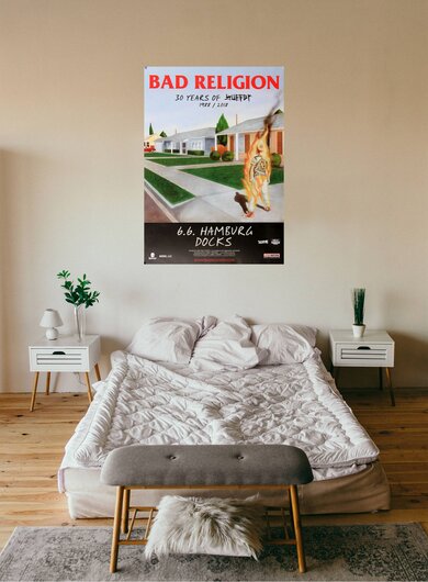 Bad Religion - 30 Years Of Suffer, Hamburg 2018 - Konzertplakat