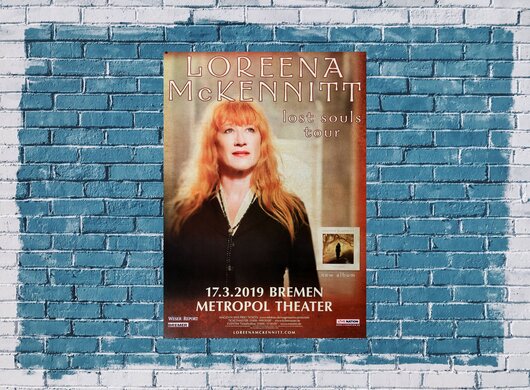 Loreena McKennitt - Lost Soul, Bremen 2019 - Konzertplakat