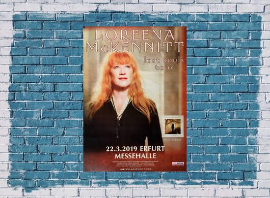 Loreena McKennitt - Lost Soul, Erfurt 2019 - Konzertplakat