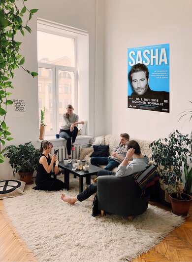 Sasha - 20 Jahre, München 2018 - Konzertplakat