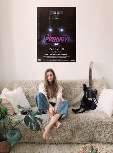 The Prodigy - No Tourists, Berlin 2018 - Konzertplakat