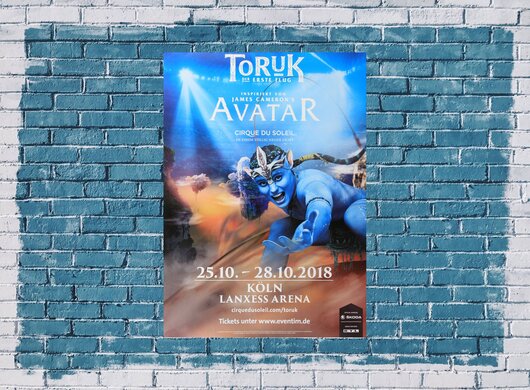 Cirque Du Soleil - Toruk Avatar, Köln 2018 - Konzertplakat