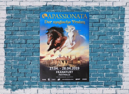 Apassionata - Der magische Traum, Frankfurt 2019 - Konzertplakat