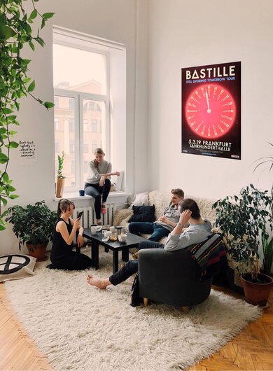 Bastille - Still Avoiding Tomorrow, Frankfurt 2019 - Konzertplakat