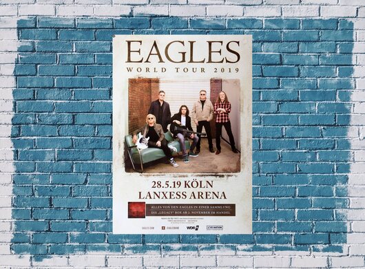 The Eagles, World Tour, Köln, 2019, Konzertplakat