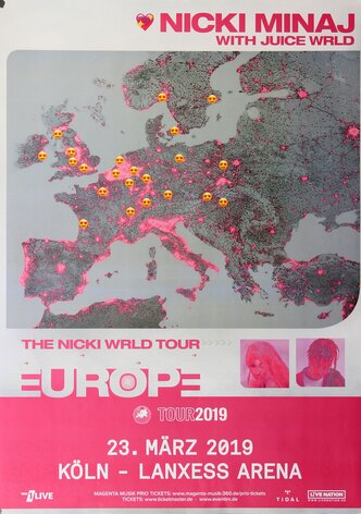 Nicki Minaj - WRLD TOUR, KÖL, 2019