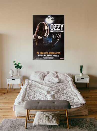 Ozzy Osbourne, Live in Oberhausen, 2018, Konzertplakat