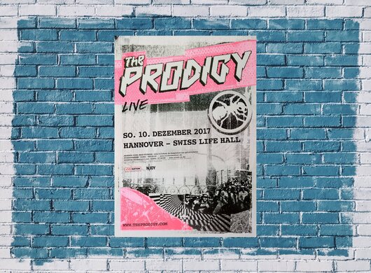 The Prodigy - Firestarter, Hannover 2017 - Konzertplakat