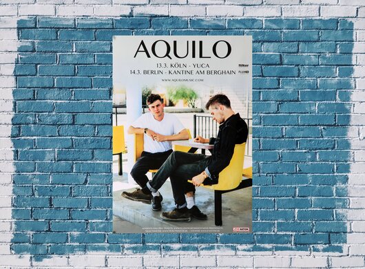Aquilo - Seagull, Tour 2018 - Konzertplakat