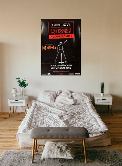 Bon Jovi - This House, Mnchen 2019 - Konzertplakat