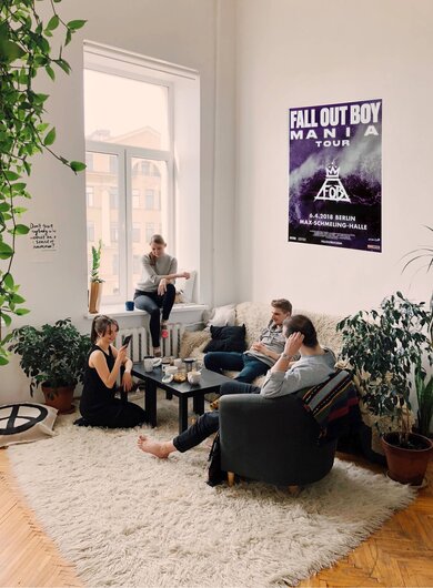 Fall Out Boy - Mania Tour, Berlin 2018 - Konzertplakat