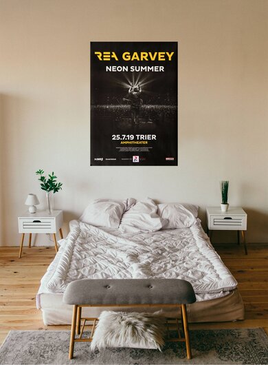 Ray Garvey - Neon Summer, Trier 2019 - Konzertplakat