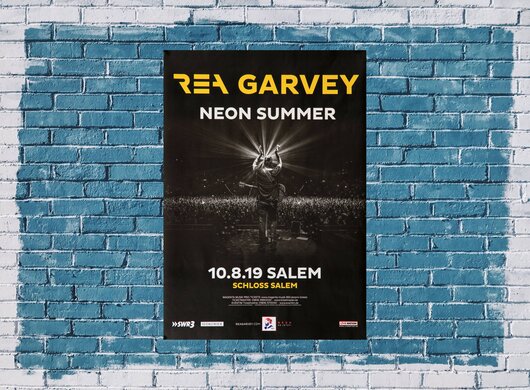 Ray Garvey - Neon Summer, Salem 2019 - Konzertplakat