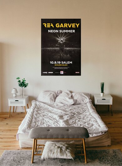 Ray Garvey - Neon Summer, Salem 2019 - Konzertplakat