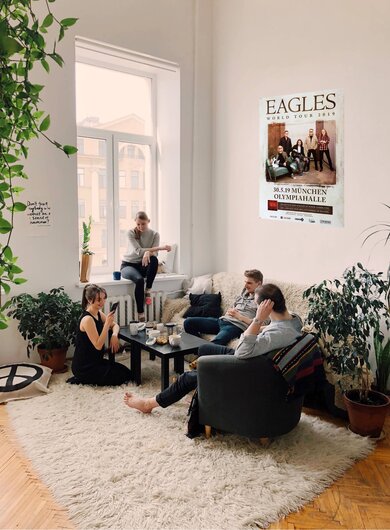 The Eagles, World Tour, München 2019, Konzertplakat