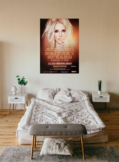 Britney Spears - Peace Of Me, Mnchengladbach 2018 - Konzertplakat